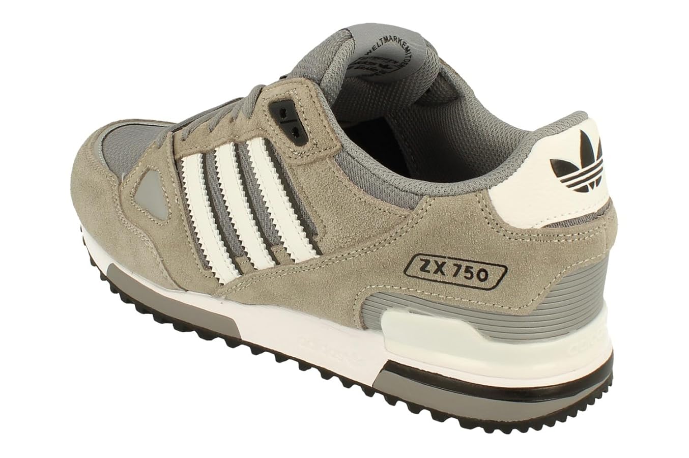 Adidas Originals Zx 750 Mens Trainers Sneakers, Gray Heather